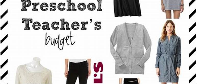 Preschool teacher dress code